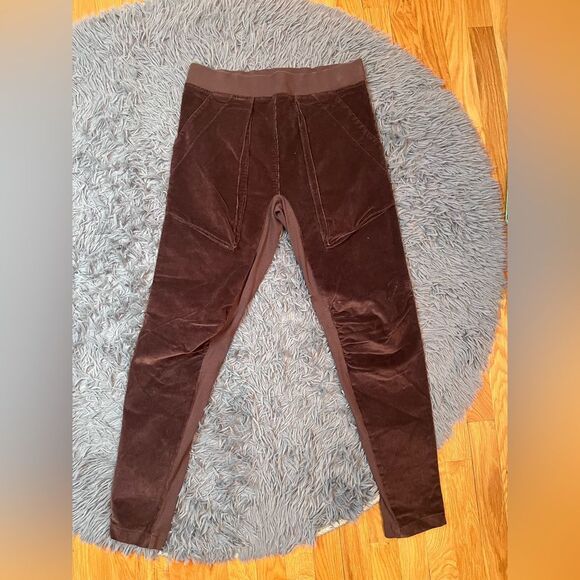 Prairie Underground Chocolate Brown Corduroy Pants Size S - Picture 1 of 5